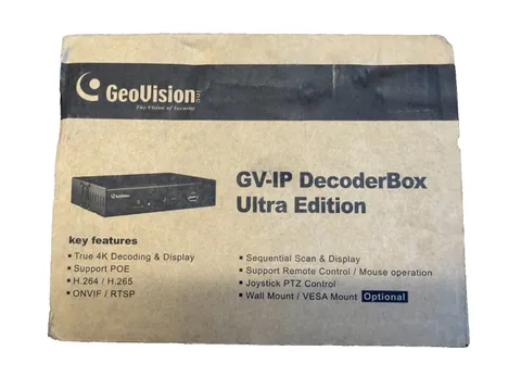 Geovision GV-IP Decoder Box Ultra Edition 4K