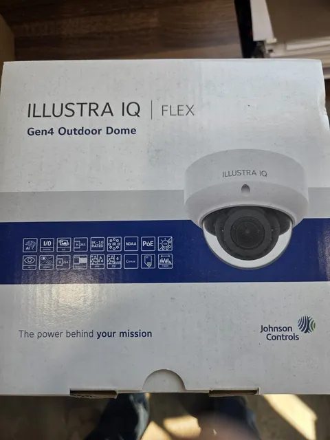 Johnson Controls Illustra IQ Flex Gen4 5MP Outdoor Dome IP Camera IFS05-D12-OIB4