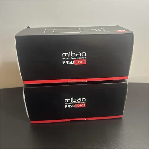 2-Pack MIBAO P450 Wireless Surveillance Cameras, Night Vision, WIFI, Alexa