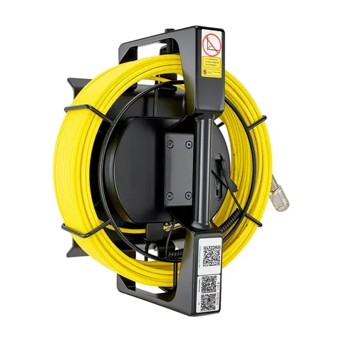 2026 WiFi Sewer Inspection Camera with 65.6ft Cable & LED Lights