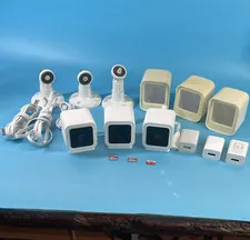 Wyze Cam v3 3-Pack Wired Wi-Fi 1080p w Night Vision and 32GB microSD crds