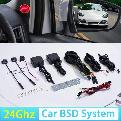 24Ghz Millimeter Wave Radar BSD Blind Spot Detection System Change Lane Safer BS