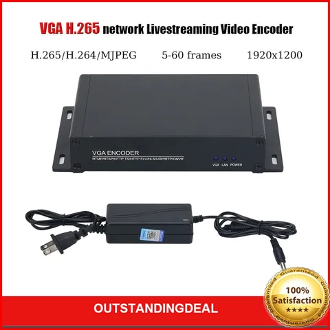 H.265 VGA Encoder Livestreaming Video Encoder Computer Desktop Collection ot25