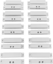 10 Sets Pack of Wired Surface Mounted Alarm Magnetic Contacts Door Window Reed