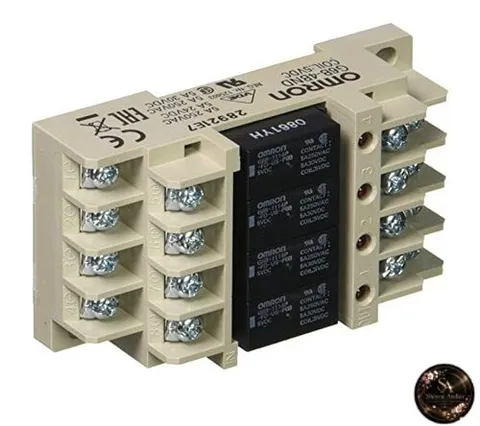 OMRON Terminal Relay DIN Rail Mount/Screw Mount 4-Pole Standard Type Rated