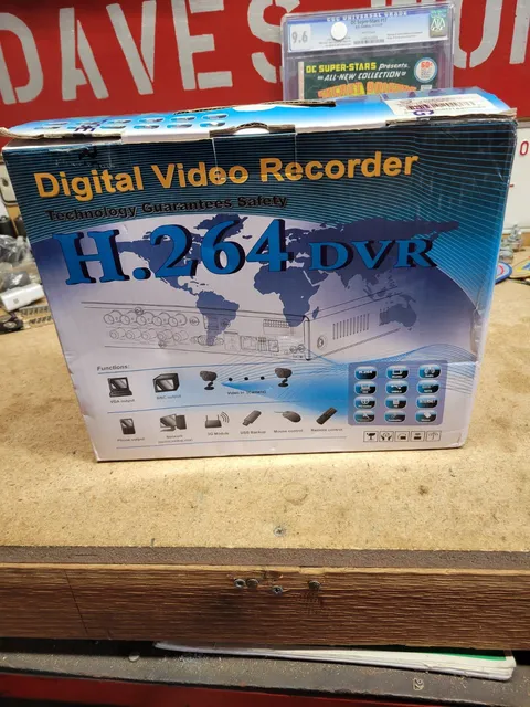 TIGERSECU 8-Channel H.264 DVR (Model TS-301D08-A) NEW IN BOX- SEALED- NOS