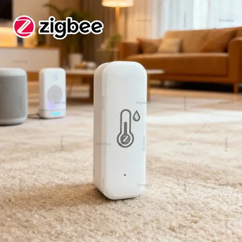 Zigbee Temperature And Humidity Sensor App Remote Monitor Indoor Thermometer