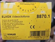 NIB Vimar Elvox intercom Phone Model 8870