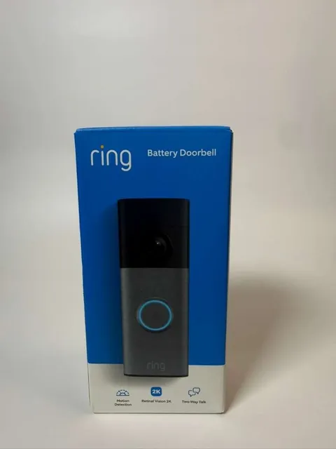 Ring Battery Doorbell (Newest Model) Retinal 2K Smart Video Camera - Brand New