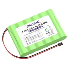 NIMH Battery Replacement for ADT DSC IMPASSA 9057 SCW9055 SCW9057 BH7236-SS 1...
