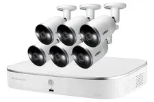 Lorex Fusion 4K NVR - N84283T-68AB-E- 8-Chan 3 Tb HDD + 6 PoE Cameras