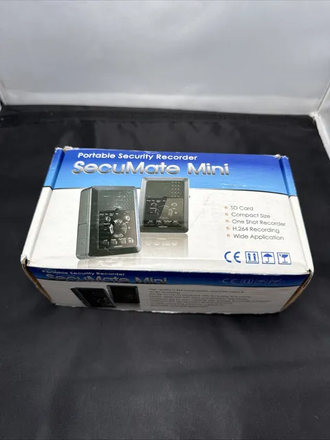 Secumate Mini Portable Security Recorder Tested and Working Open Box