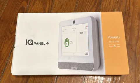 Qolsys IQ Panel 4 Wireless Smart Home Security System Alarm Panel Touch Screen