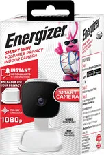 Energizer Smart Wi-Fi Indoor Security Camera, 1080P Full HD with Motion Alerts,