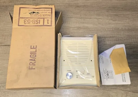 Nutone Model ISB-53 Intercom Speaker with Instructions New Open Box