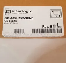 GE Simon XTi Security System, 600-1054-95R-12, Interlogix, with AC Power Cable