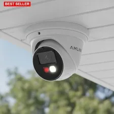CCTV Camera 8MP 4K Outdoor Security Poe  Night Vision Human Vehicle Detection