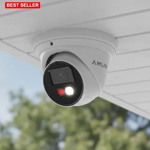 CCTV Camera 8MP 4K Outdoor Security Poe  Night Vision Human Vehicle Detection