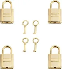 4pcs Zinc Alloy Archaize Padlocks Key Lock with Key for Wooden Boxes Jewelry
