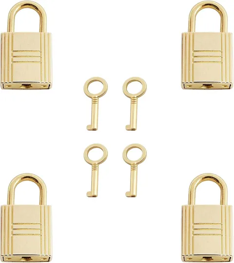 4pcs Zinc Alloy Archaize Padlocks Key Lock with Key for Wooden Boxes Jewelry