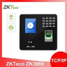 ZKTeco ZK3969 TCP/IP Face Fingerprint Recognition Time Attendance Time Clock New