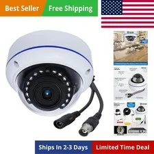 HD 1080P 360 Degree Dome Surveillance Cameras Indoor Outdoor 4 in 1 TVI/AHD/C...