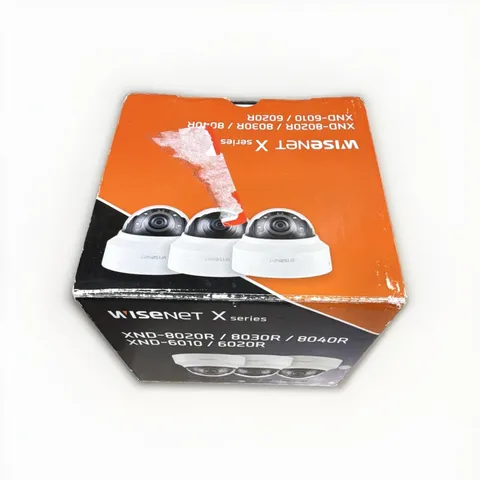 Wisenet XND-8020R IP/Network Wired Dome Security Camera, White, 12V #219/1