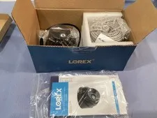 LORAX MODEL NO. LNE8950AB, 4K IP EYEBALL DOME CAMERA WITH AUDIO NTSC