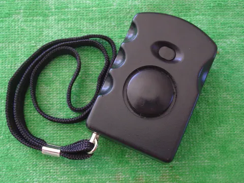 VINTAGE PERSONAL ALARM POCKET SAFETY DEVICE WITH BELT CLIP "UNTESTED"