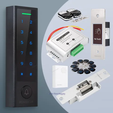 HOMSECUR IP66 Protection APP WIFI RFID Access Control Set 125KHz Max 1000 Users