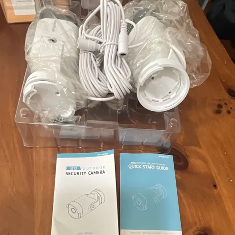 LaView B10 1080p IP Bullet Outdoor Weatherproof Wi-Fi Wired Camera White 2pk