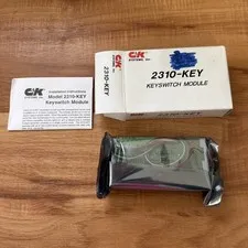 C&K 2310-Key Key switch Module Alarm Parts New + Manuals
