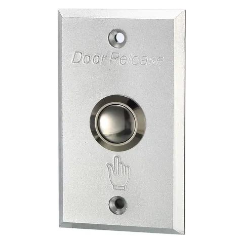 Push Exit Release Button Switch Door Access Control Systems Aluminum Alloy