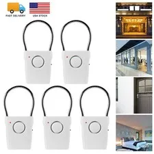 1~5PCS Door Handle Alarm 120dB Door Security Alarm Touch Sensor Anti-Theft Alarm
