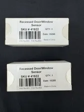 AT&T Recessed Door Window SENSORS 41922 NEW in Box Unused SW-ATT-RDW Lot Of 2