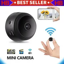 Mini Wireless Record Camera WiFi IP Home Security DVR Night Vision HD USB 1080P
