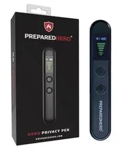 Prepared Hero Privacy Pen Hidden Camera Detector Anti Spy GPS Tracker