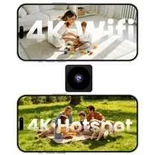 No Wifi Security Camera, 4K Mini Security Camera, Wireless Small Cameras