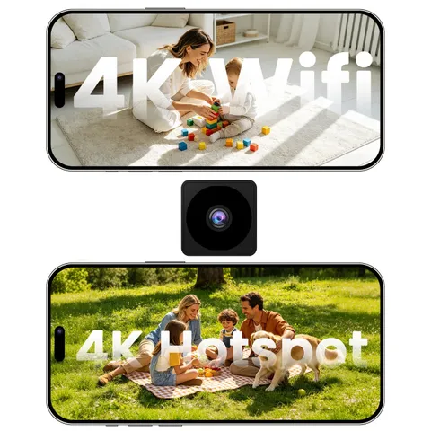 No Wifi Security Camera, 4K Mini Security Camera, Wireless Small Cameras