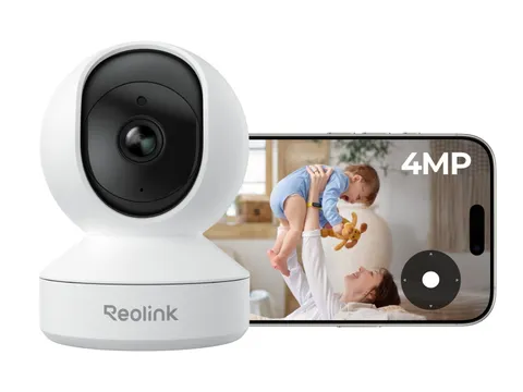 Reolink E1 4MP Indoor Security Camera 360° View  Auto Tracking  Cry Detection