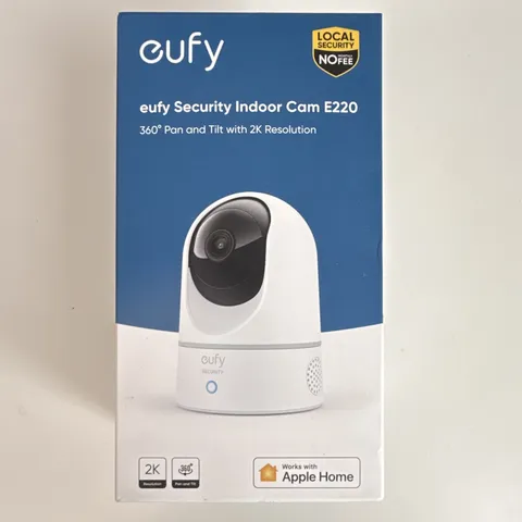 eufy Security Indoor Cam E220 2K Pan/Tilt Wi-Fi Indoor Night Vision 2-Way