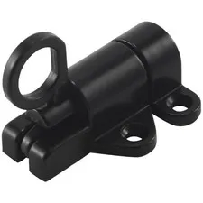 3X(Aluminum Alloy Security Automatic Window Gate Lock Spring Bounce Door1552