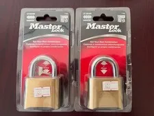 (Pack of 2) Combination Padlock: Master Lock 175D 