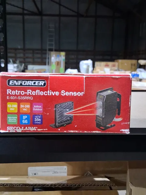 Enforcer Retro-Reflective Sensor E-931-S35RRQ