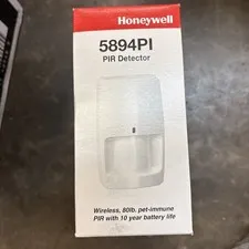 NEW Honeywell 5894PI Wireless PIR Motion Detector 80 lb Pet-Immunity SHIPS FREE