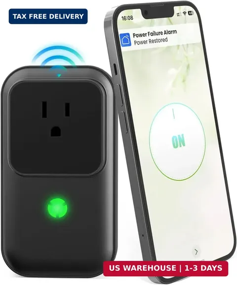 Power Failure Alarm WiFi, Freezer Power Outage Alarm with App Notifications & Lo