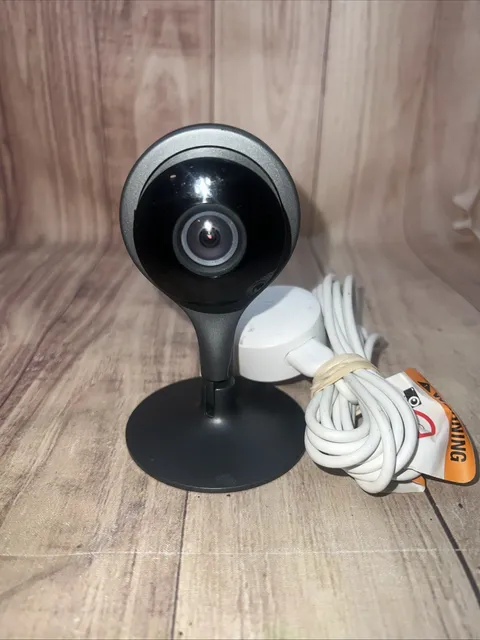 Google Nest Cam Indoor Security Camera A0005 1st Gen Tested Wired Pre-owned 