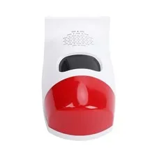 Solar Alarm 120dB Outdoor Indoor Remote Control Waterproof 8 Voice Modes System