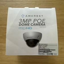 Amcrest ProHD Outdoor 3 Megapixel POE Vandal Dome IP Security Camera IP3M-956EW