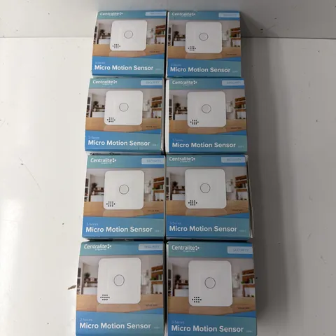 Centralite 3-Series Zigbee Micro Motion Sensor 3328-C Smart Home White Lot Of 8